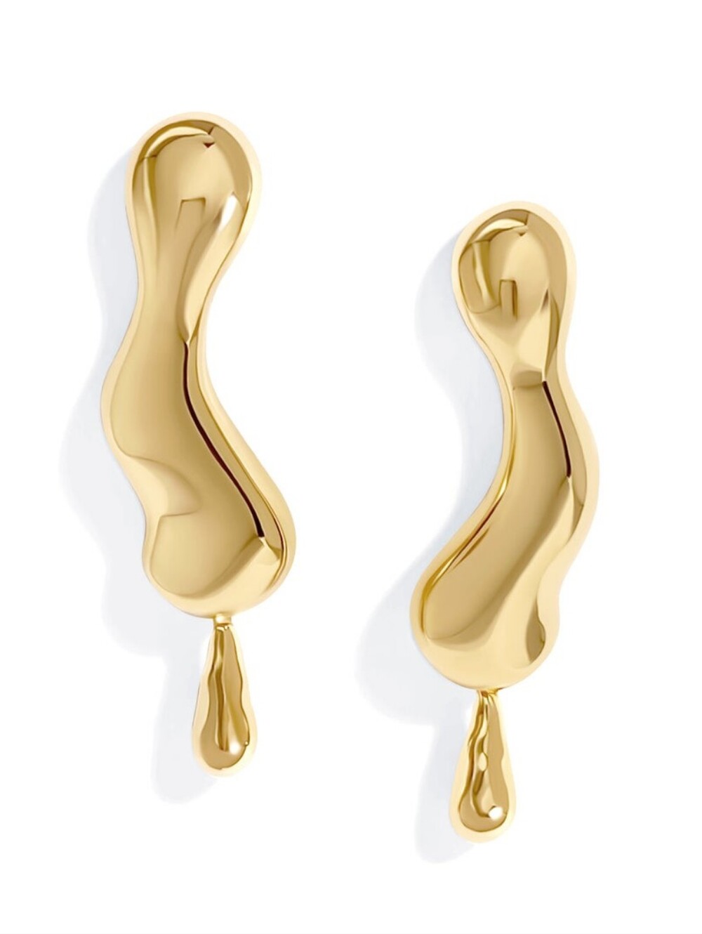 Noa Dusters by Biko MADE IN CANADA 14k Gold Plated Earrings Abstract